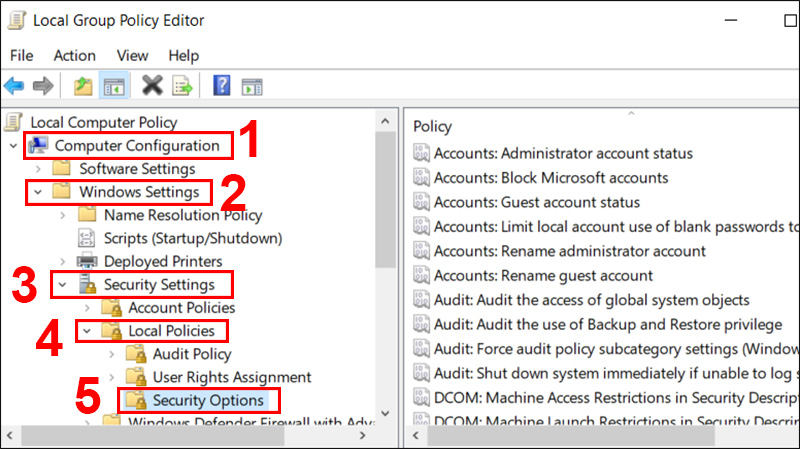 Truy cập theo đường dẫn 